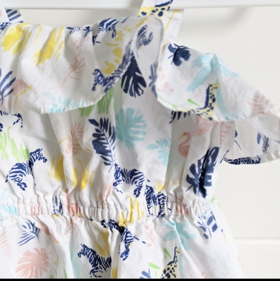 Janie and Jack Toddler Girl Romper - Picture 4 of 7